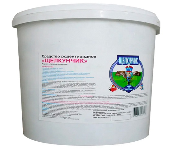 Щелкунчик — родентицидное средство